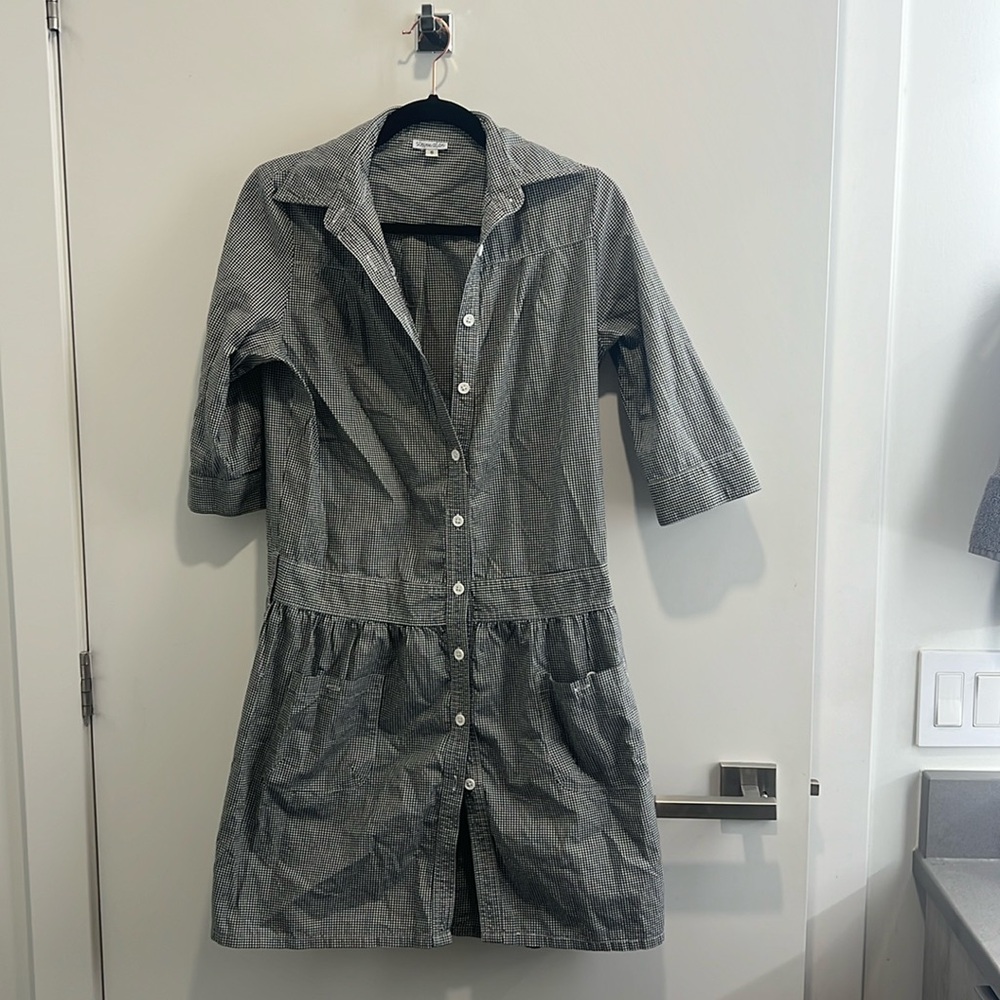 Steven Alan - gingham dress size small